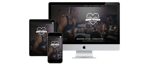 Powerlifting Website Design