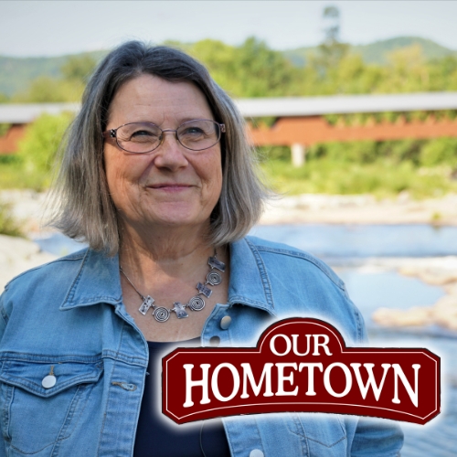 Our Hometown host Rebecca Rule