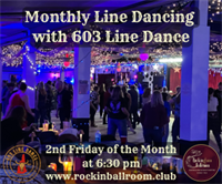 Monthly Line Dancing with 603 Line Dance