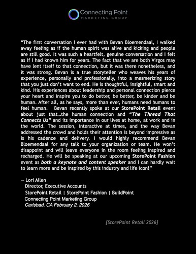 Connecting Point Marketing Group Client Testimonial 02.02.2026