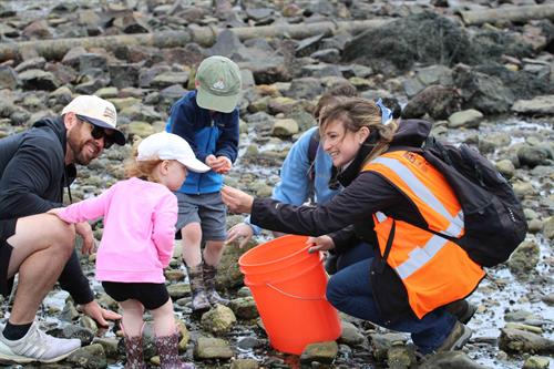 Seacoast Science Center offers seasonal programs, like tide pooling and along the coast in Odiorne Point State Park