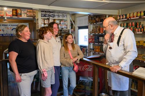 Meet the faces of history by talking to costumed historical roleplayers at Strawbery Banke who portray the real people who lived and worked in the Puddle Dock Neighborhood. 