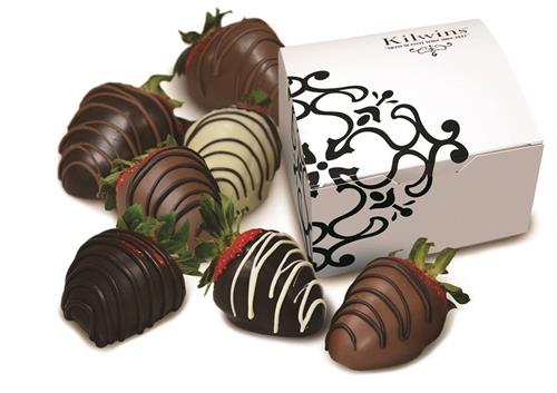 Chocolate-dipped strawberries
