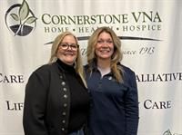 Cornerstone VNA Celebrates 37 Years of Service by Janice Howard and Welcomes Katie Michaud as Community and Life Care Director