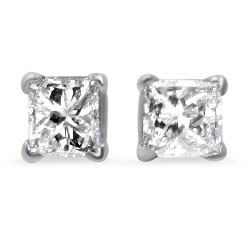 Estate Diamond Stud Earrings
