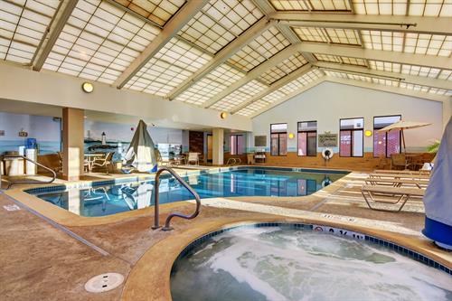 Indoor Pool with Hot Tub