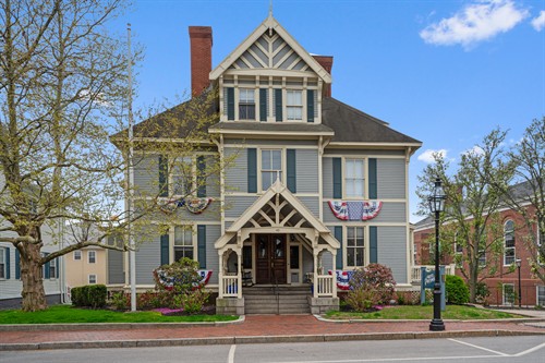 The exterior view of our Portsmouth boutique hotel.