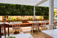 El Fresco Outdoor Dining at The Library Restaurant