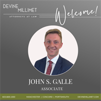 Devine Millimet welcomes new associate John S. Galle