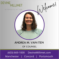 Devine Millimet Welcomes New Of Counsel Andrea M. Van Iten