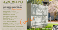 Devine Millimet Attorneys Recognized by Thomson Reuters® 2026 Super Lawyers New England