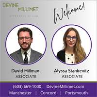 Devine Millimet Welcomes Back Associates Alyssa Stankevitz and David T. Hillman