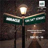 New Hampshire Theatre Project presents Miracle on 34th Street as part of new play reading series