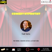 Join us for Comedy & Cocktails at Grill 28 Restaurant on March 11