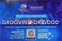 Annual Groovin' For Good Fundraising Dance to benefit Seacoast Pathways Clubhouse!