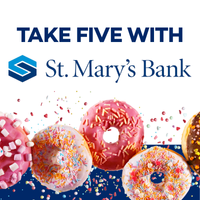 Take 5 with St. Mary's Bank!