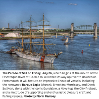 The Sail Portsmouth Tall Ship Festival is THIS WEEKEND!    