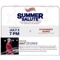 Lighthouse Credit Union Presents Summer Salute: Celebrating 250 Years of American Music on July 2 - World Premiere Performance by Broadway Entertainer Nat Zegree to Benefit Veterans and Military Families