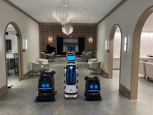 Cleaning and Delivery Robots