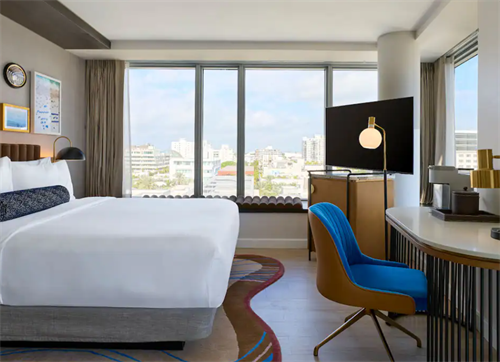 1 King Bedroom City View 