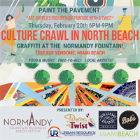 PAINT THE PAVEMENT! Culture Crawl Comes to North Beach!