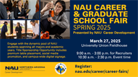 NAU Career & Graduate School Fair - Spring 2025