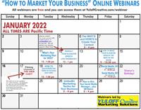Your January Free Marketing Interactive Webinars