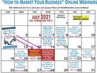 Your July Free Marketing Interactive Webinars