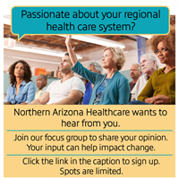 Northern Arizona Healthcare Call for Participants