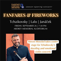 Flagstaff Symphony Opening Concert Sept 26