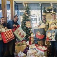 Giving Tree at Mountian Sports Flagstaff for Northland Family Help Center