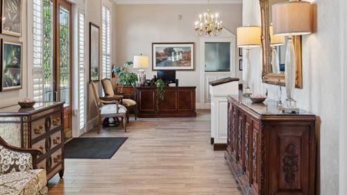 Cashner Funeral Home Lobby