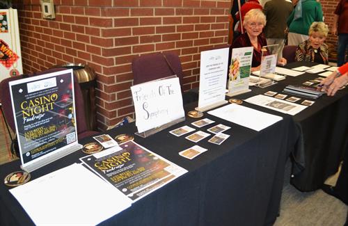 2025 Christmas concert FOS table