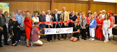 Ribbon Cutting Ceremony at Symphony Center- September 2025