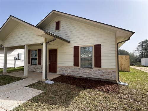 Habitat home in Conroe's Cedar Creek neighborhood