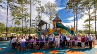 DEDICATION CEREMONY FOR NEW PARK IN THE WOODLANDS HILLS® HONORS DR. TIM HARKRIDER, WILLIS ISD SUPERINTENDENT