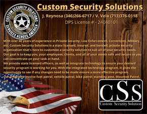 Custom Security Solutions