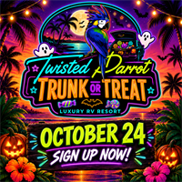 Twisted Parrot Trunk-or-Treat