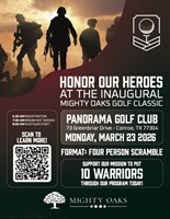 Mighty Oaks Foundation to Host Inaugural Golf Classic at Panorama Golf Club