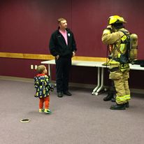 We love our Local Fire Fighting Heroes! 