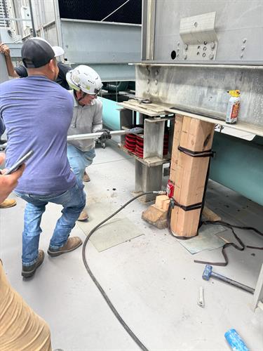 Cooling Tower Spring Replacement
