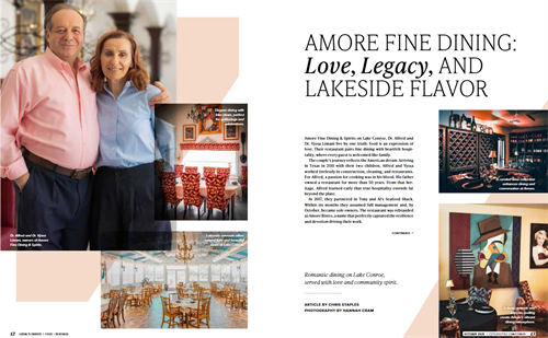 Amore article making a local restaurant legendary with good writing and photography.