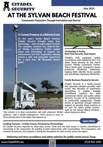 Citadel MS at Sylvan Beach 2025