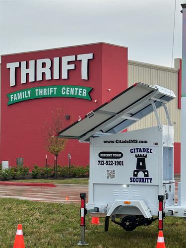 Retail Store - Grand Opening Mobile Surveillance 