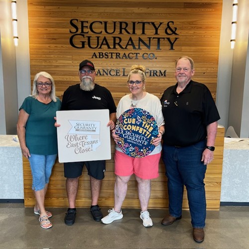 They bought their first investment property, and we will sell it for them when they are ready!