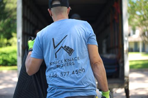 loading and unloading moving truck