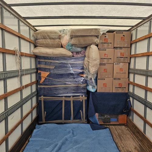 Load/Unload Box truck wall