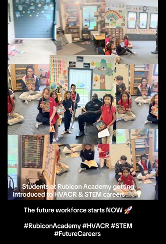 Thank you to Rubicon Academy for allowing Support HVACR Trade Inc. to engage students through STEM-based HVACR career awareness activities.