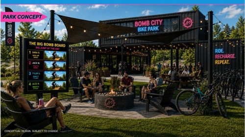 Live Caption Lounge Area (Rendering)