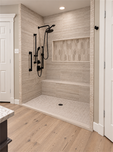 Shower modification